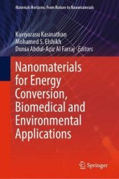 book Nanomaterials for Energy Conversion, Biomedical and Environmental Applications