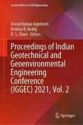 book Proceedings of Indian Geotechnical and Geoenvironmental Engineering Conference (IGGEC) 2021, Vol. 2