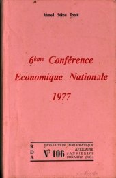 book 6ème conférence économique nationale 1977