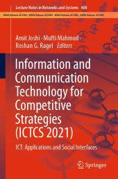 book Information and Communication Technology for Competitive Strategies (ICTCS 2021): ICT: Applications and Social Interfaces