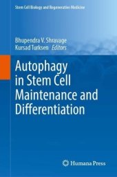 book Autophagy in Stem Cell Maintenance and Differentiation