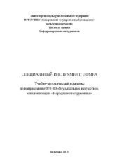 book Специальный инструмент: домра
