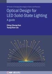 book Optical Design for LED Solid State Lighting: A Guide