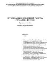 book Организация молодежной работы: Германия – Россия