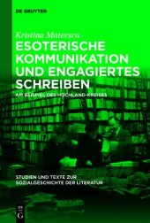 book Engagement und esoterische Kommunikation unterm Hakenkreuz