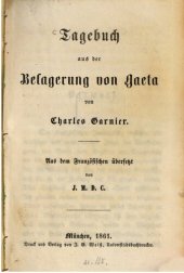 book Tagebuch aus der Belagerung von Gaeta