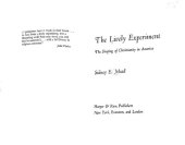 book The Lively Experiment: The Shaping of Christianity in America