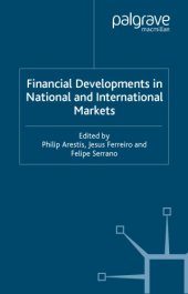 book Financial Developments in National and International Markets