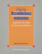 book Highly Recommended: Workbook: English for the Hotel and Catering Industry