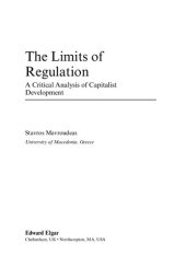 book The Limits of Regulation: A Critical Analysis of Capitalist Development