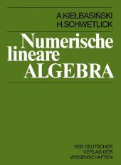 book Numerische Lineare Algebra