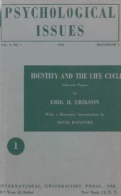 book Erik Erikson - Identity and the Life Cycle