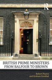 book British Prime Ministers From Balfour to Brown