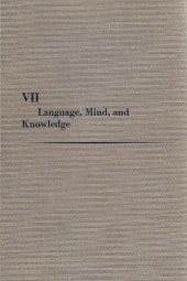 book Language, Mind, and Knowledge