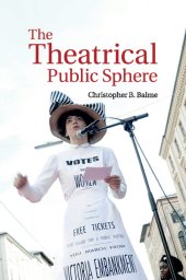 book The Theatrical Public Sphere