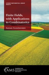 book Finite Fields, with Applications to Combinatorics