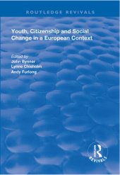 book Youth, Citizenship and Social Change in a European Context