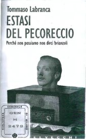 book Estasi del pecoreccio. Perché non possiamo non dirci brianzoli