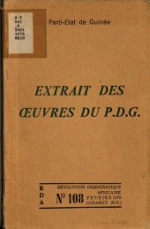 book Extrait des œuvres du P.D.G.