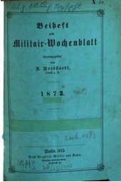 book Beihefte zum Militär-Wochenblatt