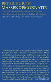 book Massendemokratie: Über den historischen Kompromiß zwischen Liberalismus und Sozialismus als Herrschaftsform