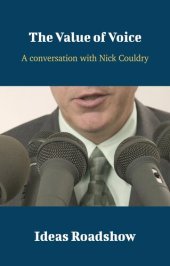 book The Value of Voice - A Conversation with Nick Couldry