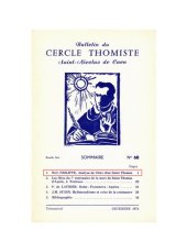 book Analyse de l’être chez Saint Thomas