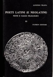 book Poeti latini (e neolatini): note e saggi filologici