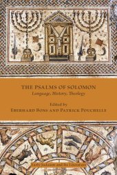 book The Psalms of Solomon: Language, History, Theology