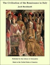 book The Civilisation of the Renaissance in Italy