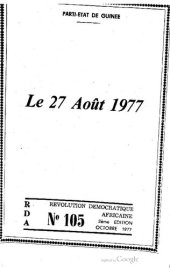 book Le 27 août 1977