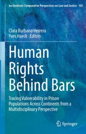 book Human Rights Behind Bars: Tracing Vulnerability in Prison Populations Across Continents from a Multidisciplinary Perspective