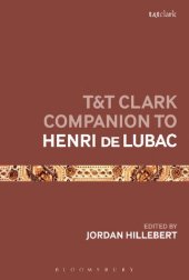 book T&T Clark Companion to Henri de Lubac