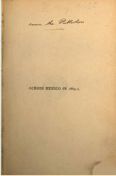 book Across Mexico in 1864-5