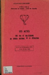 book Les actes des 44e et 45e sessions du Conseil national de la révolution: 10, 11 et 12 décembre 1979 — 19 et 20 mai 1980