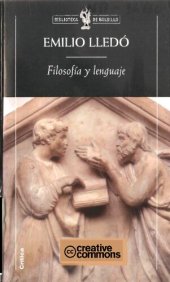 book Filosofía y lenguaje