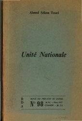 book Unité nationale