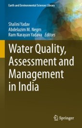 book Water Quality, Assessment and Management in India