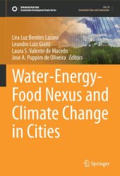 book Water-Energy-Food Nexus and Climate Change in Cities