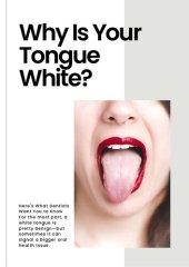 book Why Is Your Tongue White eBook