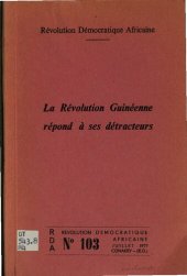 book La Révolution guinéenne répond à ses détracteurs