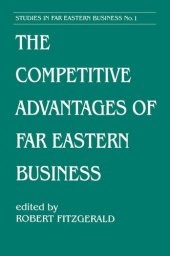 book The Competitive Advantages of Far Eastern Business