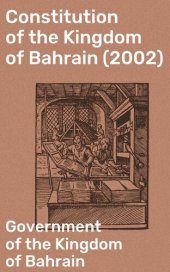 book Constitution of the Kingdom of Bahrain (2002)