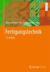 book Fertigungstechnik