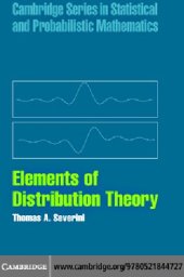 book Elements of Distribution Theory