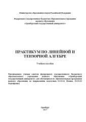 book Практикум по линейной и тензорной алгебре: учебное пособие