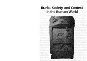 book Burial, Society and Context in the Roman World