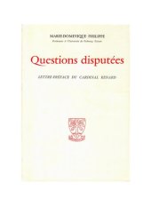 book Questions Disputées