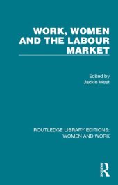 book Work Women and the Labour Market