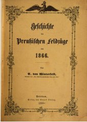 book Geschichte der preußischen Feldzüge von 1866